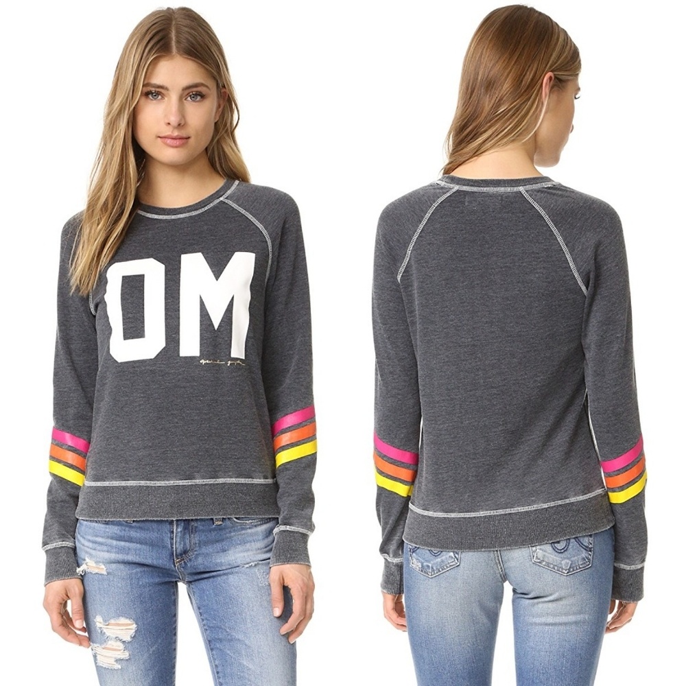 Spiritual Gangster OM Burnout Black Pullover